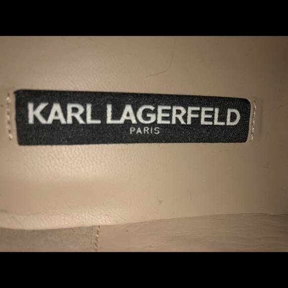 Karl Lagerfeld Paris Loafer. Plaid with embroidered appliqués. Sz 9 (NWT) - Picture 4 of 8
